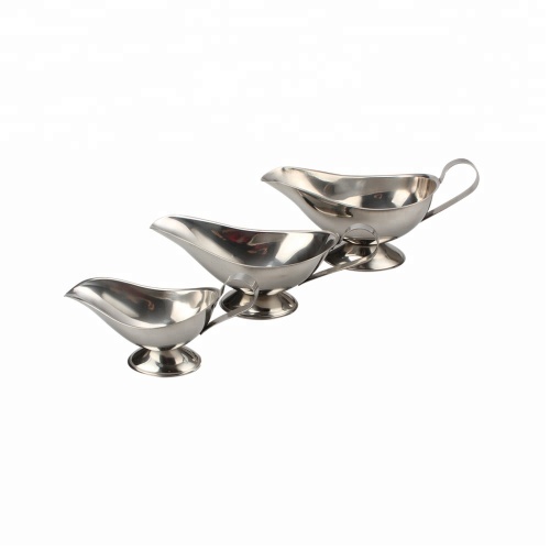 Hot Selling Stainless Steel Gravy Boat Juice