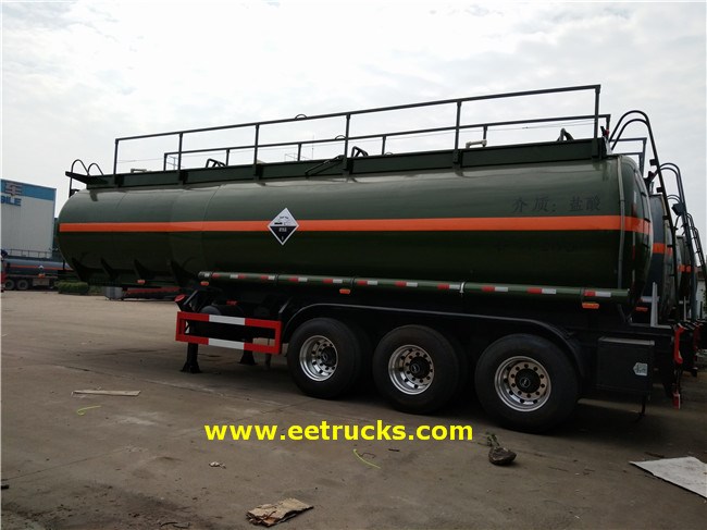 Hydrochloric Acid Tanker Trailer