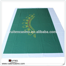100% Polyster Customize Blackjack Layout Waterproof and Non-Flammable