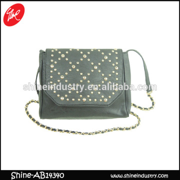 Chain shoulder bag/shoulder bag/ricet chain shoulder bag