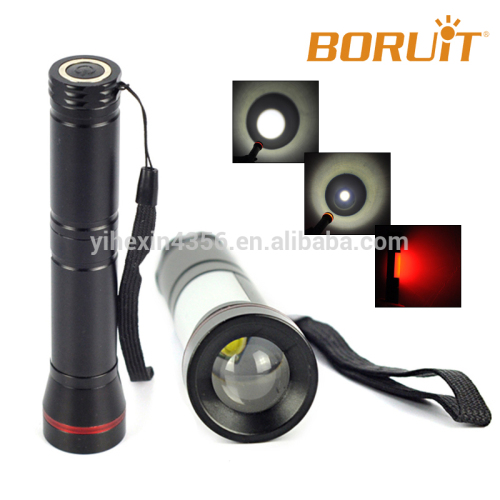 1W 700 Lumens Zoom LED Camping Lantern Flashlight