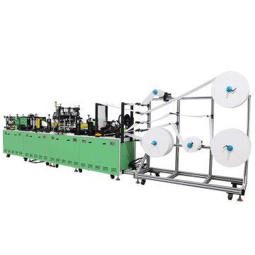 FULLY AUTOMATIC N95 SHAPE FACE MASK MAKING MACHINE