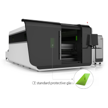 Máquina de corte a laser de fibra de velocidade da dobradiça