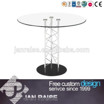 Manufacturer Wholesale Modern Dining Table Glass Dining Table