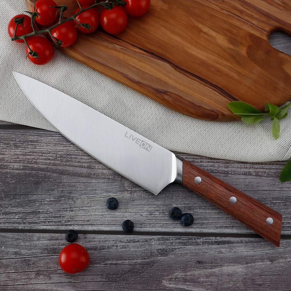 CUCHILLO CHEF`S DE ALTA CALIDAD DE 8 PULGADAS