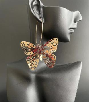 Big Butterfly Dangling Earrings: Stylish Women's Jewelry Collection