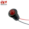 Yeswitch 11 mm IP68 Indicador de señal de metal con cables