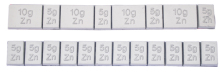 Zn wheel balance weights//adhesive wheel balance weight/ /auto parts//Manufactured in China