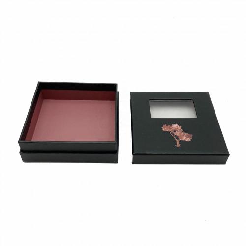 CANTRE CRANT PVC Window Mini Black Paper Box