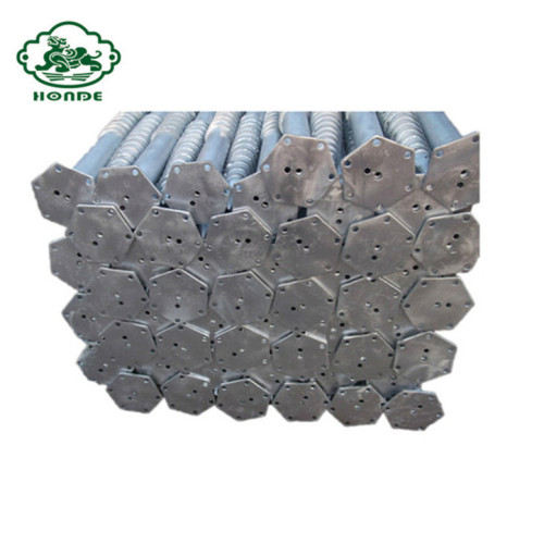 Solar Galvanized Helical Ground Anchor