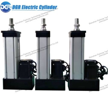 Electric linear actuator with absolute optical encoder