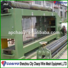 Machine for making gabion mesh