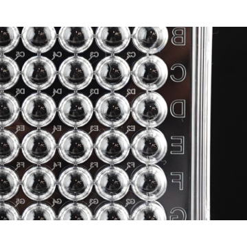 Необработанный 96-луночный планшет для культивирования клеток с U-образным дном