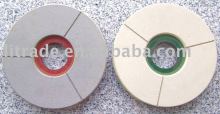 Stone diamond polishing pads