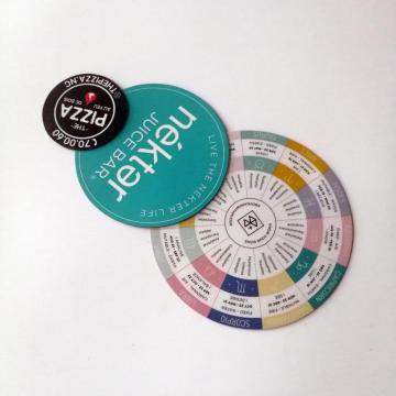 Advertising outdoor digital print  round magnet decal