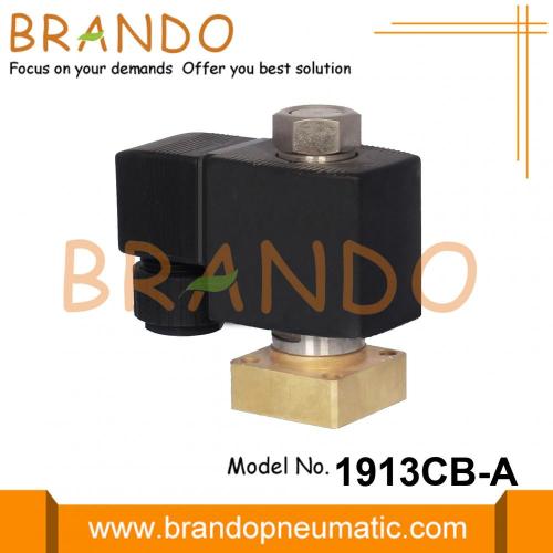 Sub Base Mounted Brass Solenoid Valve Normally Open