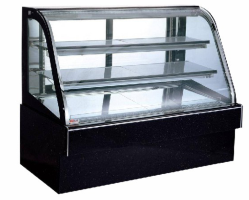 Холодильная витрина "шведский стол" из нержавеющей стали