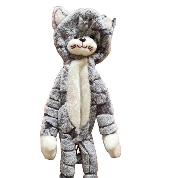 Realistic Stuffed Kitten Toy - Unstuffed Plush Cat Skin Shell