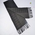 Zwarte grijs plaid mannen sjaal