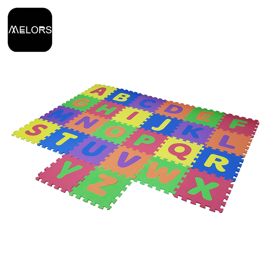 Anak-anak alfabet pendidikan saling Puzzle Mat Mat