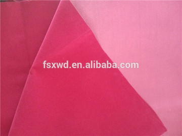 napa pu leather tricot velvet fabric