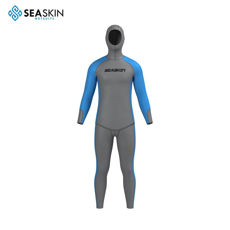 남성을위한 Seaskin 3mm Neoprene 내구성 스피어 핑 wetsuit