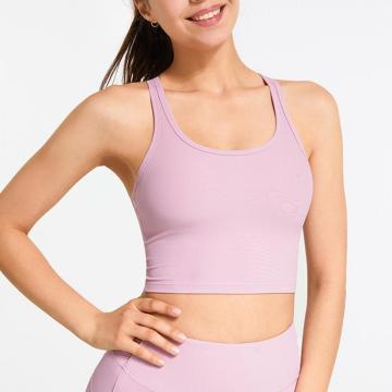 Women Athletic Tank Tops with Built in Bra