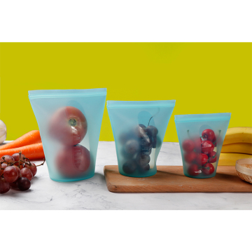Household fresh-keeping silicone storage bag