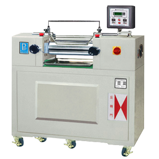 Oil heating lab double roll mill