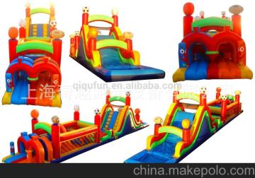 Giant PVC Adult Inflatable Obstacle Course/inflatable obstacle games