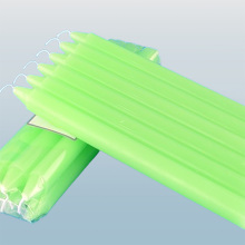 Household Green Color stick Candles for decorative