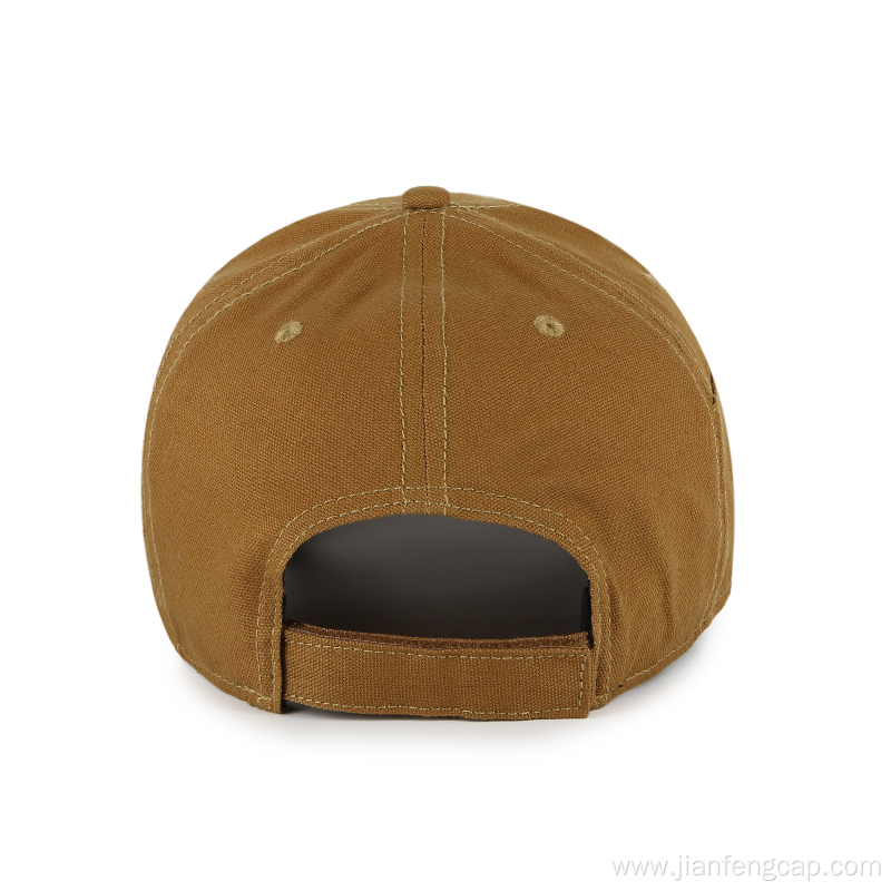 canvas baseball cap with tool pocket