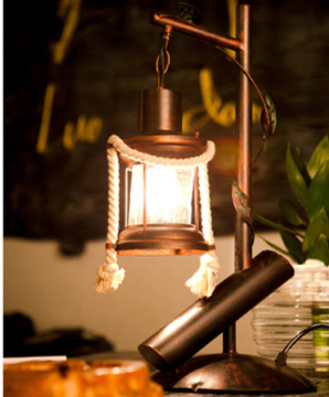 Oil lamps oriental bedside electronic table lamp