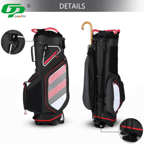 Portatīvais daudzfunkcionāls ērts golfa soma