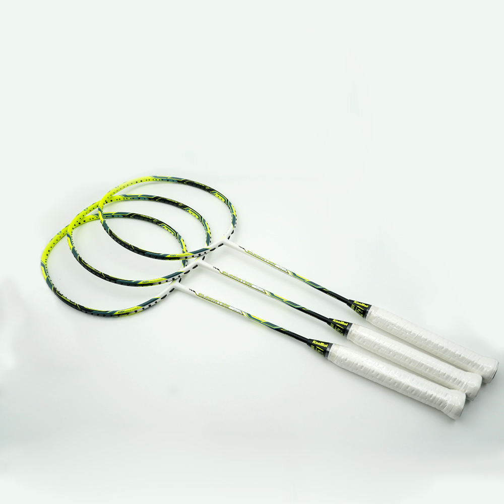 لعبة الكربون الإطار برو مضرب كرة الريشة Carbon Frame Pro Game Badminton Racquet