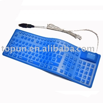 keyboard TP-MFR128 ,Silicon Flexible Keyboard ,multimedia