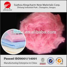 new colored solid pet recycling fibres of china origin
