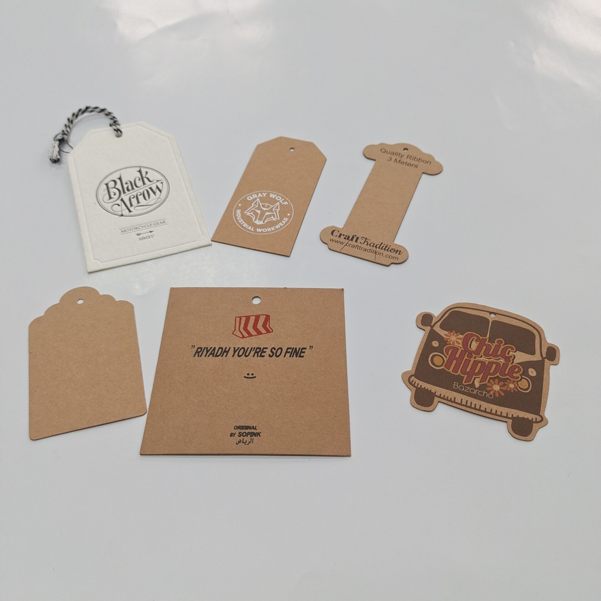 Manufacture Multi-purpose High Quality Kraft Paper Hand Tag