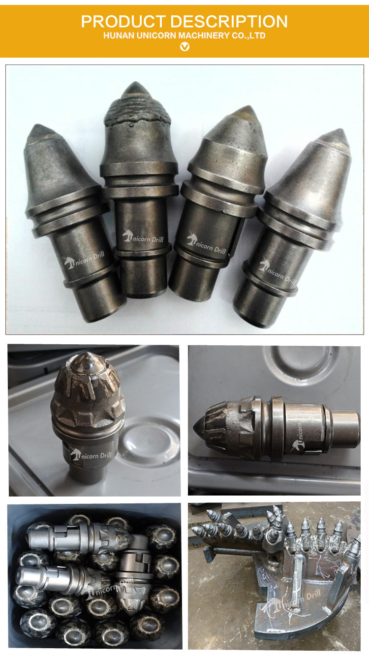 Piling Rock Auger B47K25 Diamond Tip Core Drill Bit