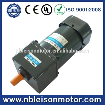 110v 220v high torque single phase there phase 180w ac induction gear motor