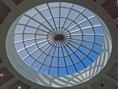 Long-Span Steel Structure Glass Atrium Roof