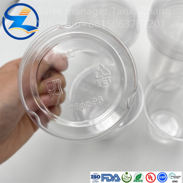 Ttransparent Pet Film Thermoforming Plastic Cup