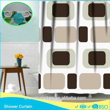 JUST LIKE CHOCOLATE BISCUIT WC CURTAIN SHOWER CURTAIN