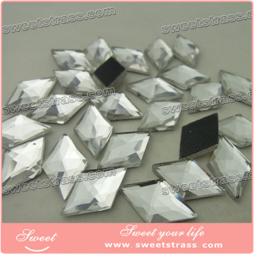 Crystal Diamond Shaped Flat Back Rhinestones Wholesale