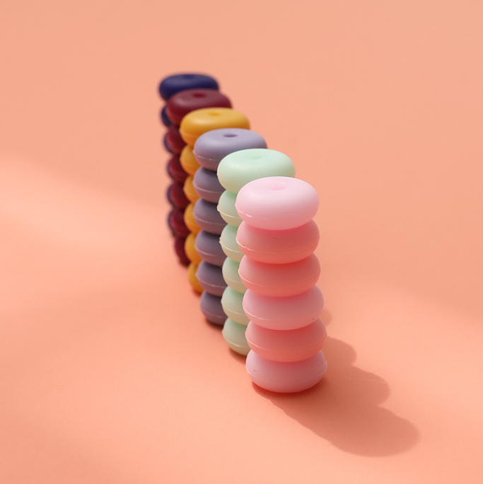 Силиконовые бусы зубов Silicone Teething Beads