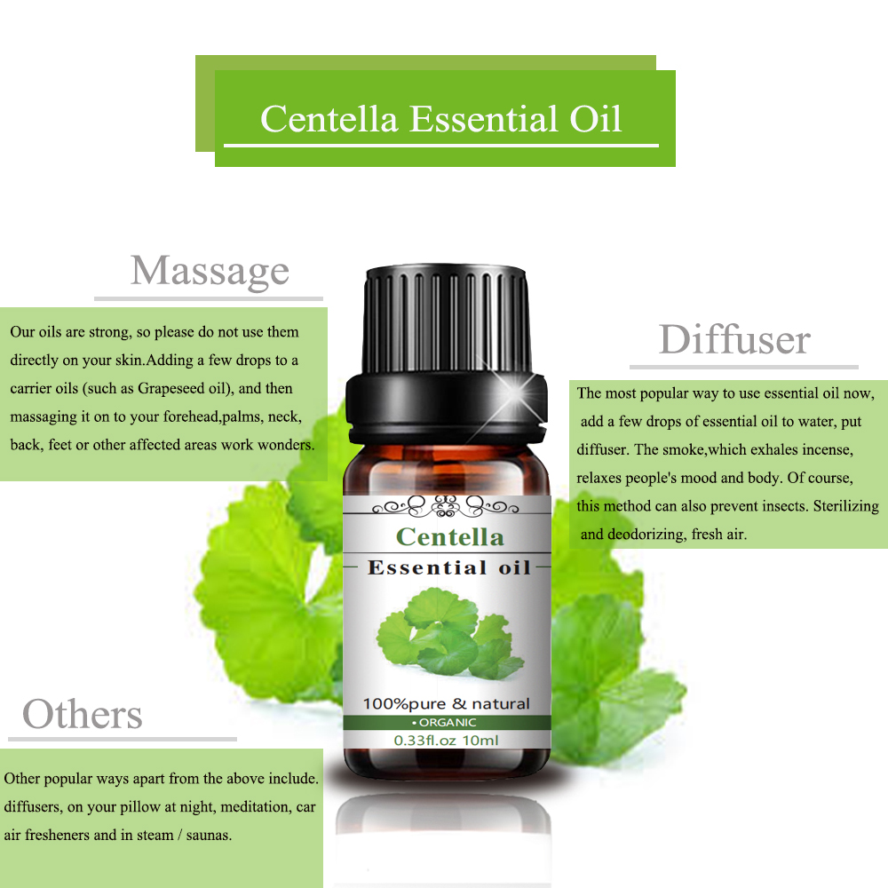 Centella Essential Oil 100% Pure Oil Organic Natural Oil