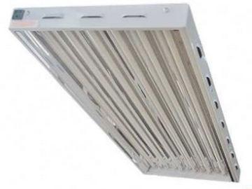 T5 6 tubes fluorescent light fixture