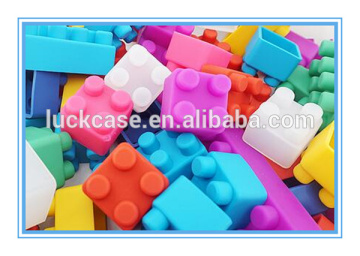 2016 Hot selling Practical Colorful High Quality Soft High Quality building block set educational kid toy brick Educational Toys