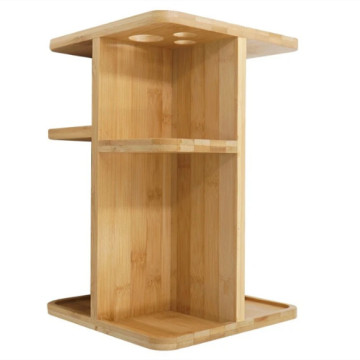 Custom Wood Display Racks Bamboo Display Counter Stands