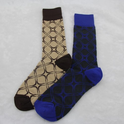 MSP-247 Irregular jacquard pattern woven cozy socks